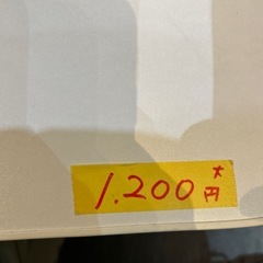 【折りたたみテーブル】【ホワイト】クリーニング済み【管理番号0328】知の画像
