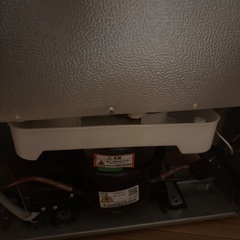 冷蔵庫 87L 冷凍室付き 白 3年使用の画像