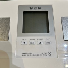 【体重計】【タニタ】クリーニング済み【管理番号0328】知の画像