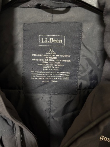 LLbean プリマロフト  中綿ジャケット 「古着」