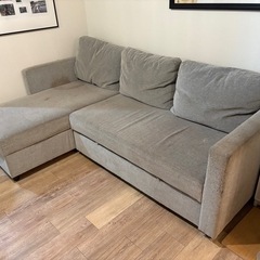 ニトリのソファーベッドの画像