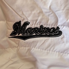 千葉ロッテマリーンズ福浦2000安打記念ボタン付きベストの画像