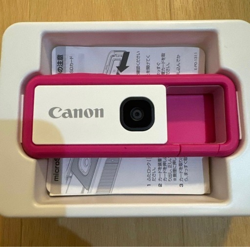 Canon キヤノン INSPIC REC FV-100 ピンク アソビカメラ