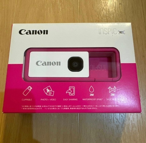 Canon キヤノン INSPIC REC FV-100 ピンク アソビカメラ