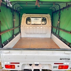 サンバー トラック H26年 三方開ホロ付 ETC 走行107,000キロ 奈良の画像