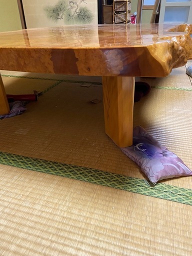 一枚板　座卓