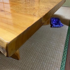 一枚板　座卓の画像