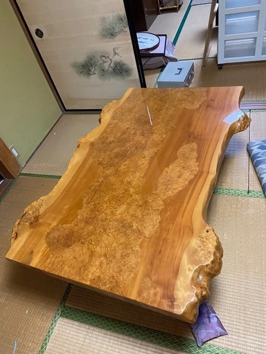 一枚板　座卓