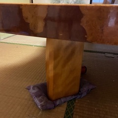 一枚板　座卓の画像