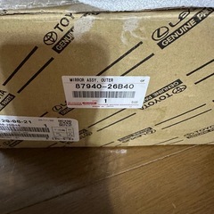 ハイエース　ドアミラー　トヨタ純正の画像