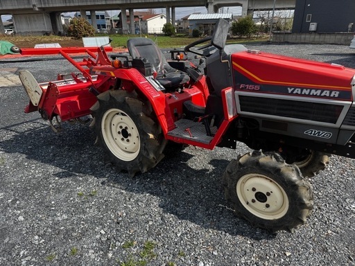 ヤンマー F155トラクター 動作確認済み4WD即使用OK埼玉県