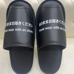 【美品】靴のまま履ける特大スリッパ2setの画像