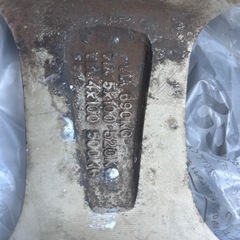 ホイール２本のみ売ります。
の画像