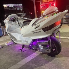 関東送料無料　マジェスティ　C  フルカスタム　LED 青　紫　1200連　即乗り　鍵書あり　実働の画像