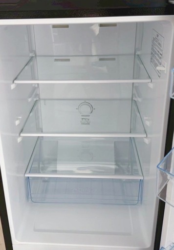 (送料無料) 2023年 極美品 162L 冷蔵庫 霜取り不用 強化ガラス棚 フレッシュケース ⑨