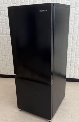 (送料無料) 2023年 極美品 162L 冷蔵庫 霜取り不用 強化ガラス棚 フレッシュケース ⑨