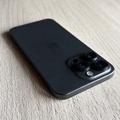 iPhone 15 ProMax 1TB　ブラックチタニウム の画像