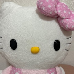 キティちゃん　ぬいぐるみ　大の画像