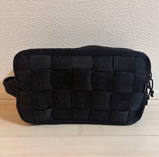 SUPREME 24SS Woven Utility Bagハンドバッグ 黒