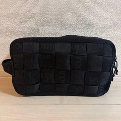 SUPREME 24SS Woven Utility Bagハンドバッグ 黒の画像