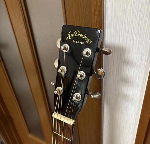 トップ単板！Aria  Dreadnought AD28BK