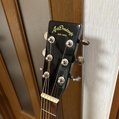 トップ単板！Aria  Dreadnought AD28BKの画像