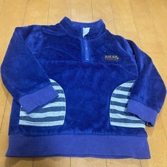 100サイズ　裏起毛トレーナー　4枚の画像