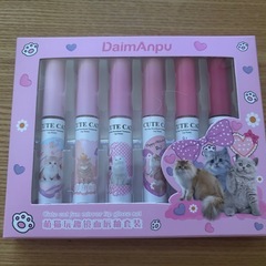 6本セットリップティント 猫ちゃんパッケージの画像