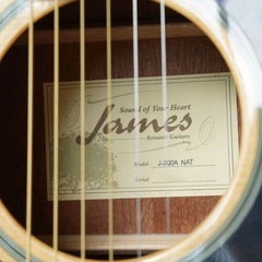 美品アコースティックギターケースありの画像