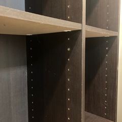 【ニトリ】本棚 ダークブラウンの画像