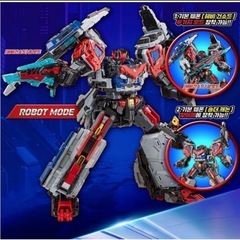 ヘビーアイアンW メタルカードボットW 変形ロボットトレーラー トラック　SAMGの画像