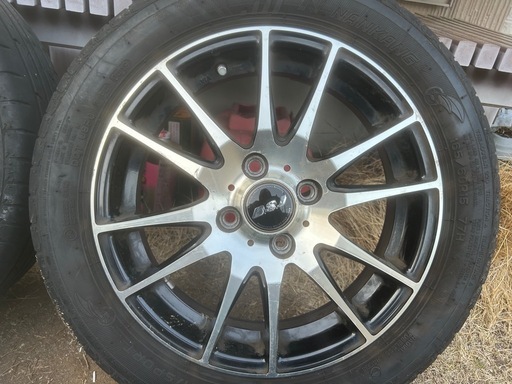 165/60R15?アルミ付き?夏用タイヤ☀️値引き不可?即決価格