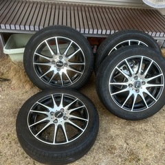 165/60R15🛞アルミ付き🛞夏用タイヤ☀️値引き不可😳即決価格の画像