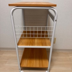 レンジワゴン　キャスター付きの画像