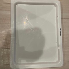 INULABO イヌラボ 犬用トイレ トイレトレー　Mサイズ　ホワイトの画像