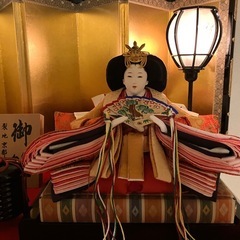【良品/中古】ひな人形　親王飾りの画像