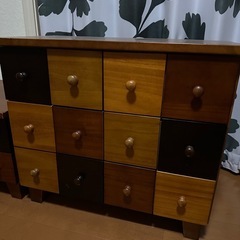 キャビネット2個組の画像