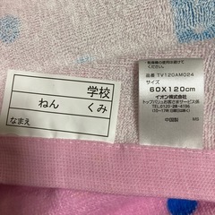 プール巻きタオルの画像