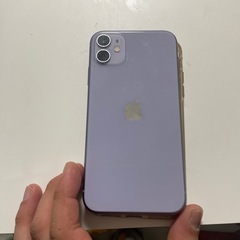 iPhone11 64G パープルの画像