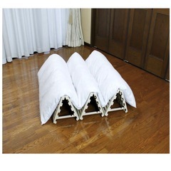 スノコ　布団　　スノコベッド　一人暮らし　　シングル　布団干しの画像