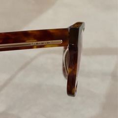 取引中POLICE クリアレンズメガネ（軽度入りかも）の画像