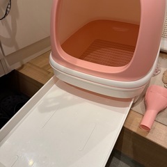 猫トイレ  ハローキティモデルの画像