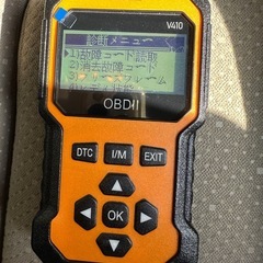 OBD2 診断ツール V410 日本語メニュー対応　新品未使用　自動車　カスタムの画像