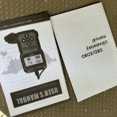 OBD2 診断ツール V410 日本語メニュー対応　新品未使用　自動車　カスタムの画像