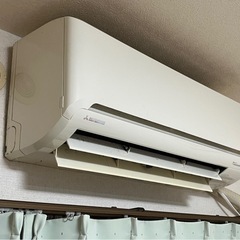 エアコン、三菱2017年製の画像