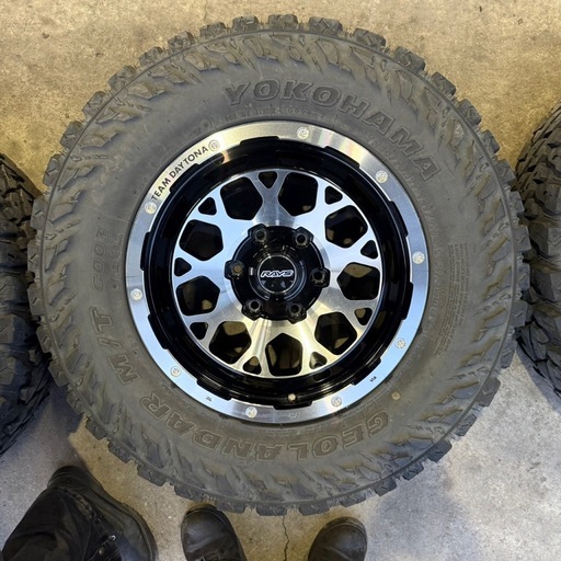 【プラドに装着】RAYSホイール＋YOKOHAMA ジオランダー 265/70R17 バリ山！