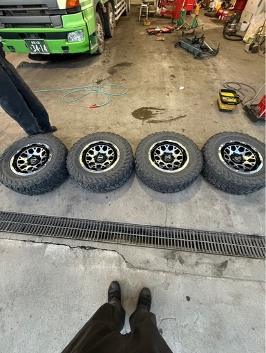 【プラドに装着】RAYSホイール＋YOKOHAMA ジオランダー 265/70R17 バリ山！