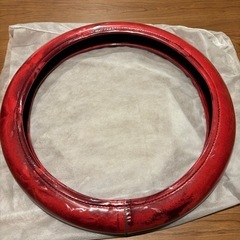 コスモス ハンドルカバー 金華山  レッド 中古品の画像