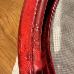 コスモス ハンドルカバー 金華山  レッド 中古品の画像