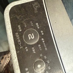 haier洗濯機 動作okの画像